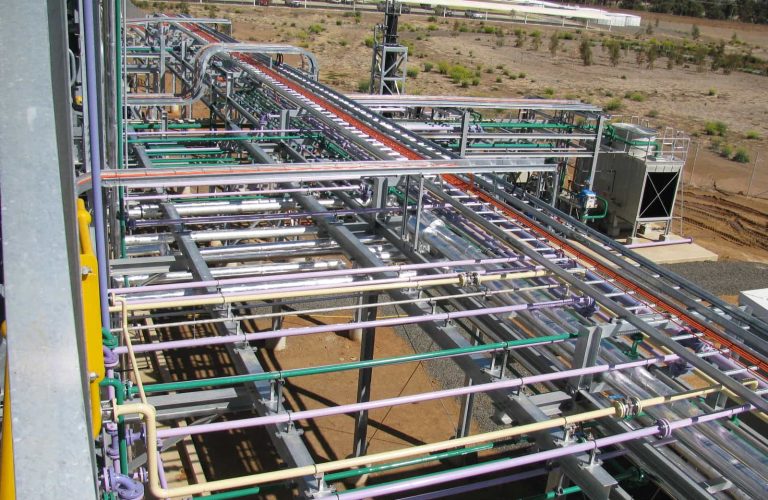 Industrial Secondary Steelwork for Plant Safety project by Hulls Engineering