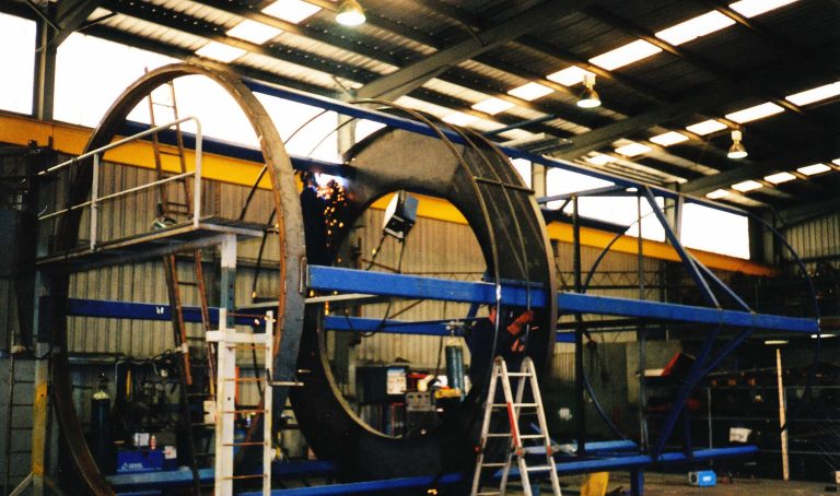 Hulls Engineering metal fabrication project
